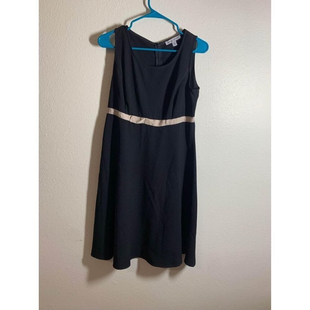 Danny & Nicole Black Dress with Lace Cardigan Womens Size 8 Business Casual Set - Picture 4 of 9